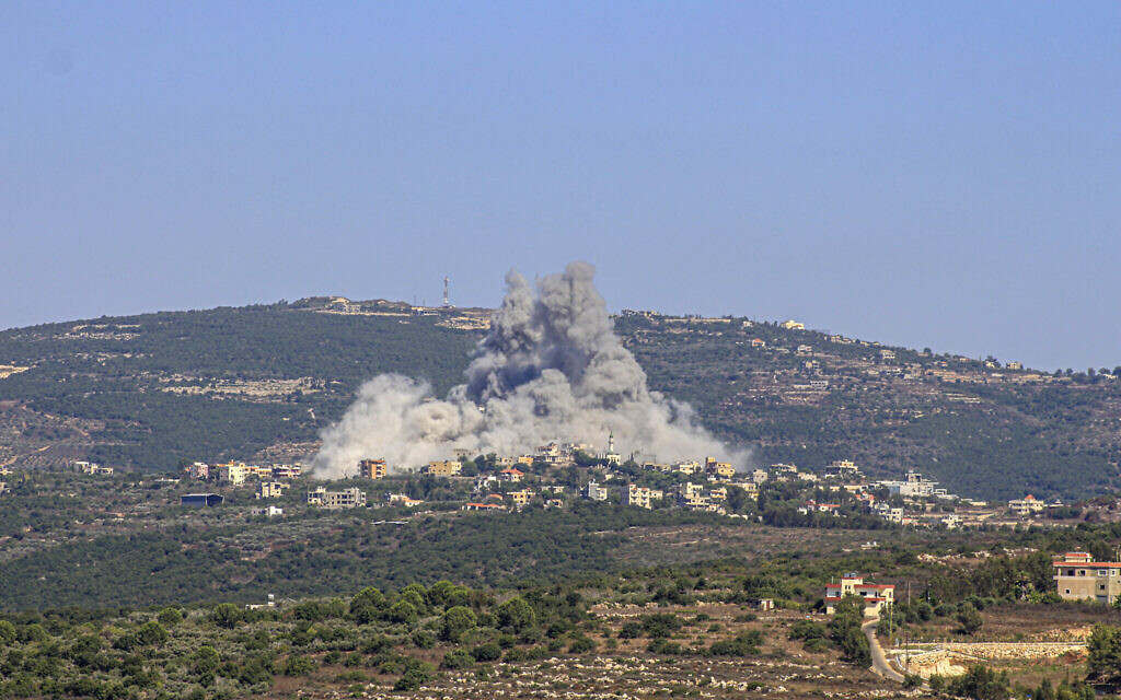 Izraeli megtorló dróntámadás Libanonban