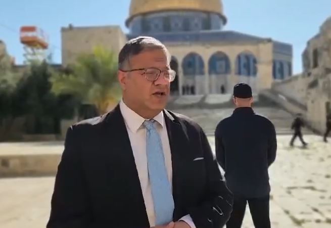 Ben-Gvir a Templom-hegyre látogatott és felszólalt a túszalku ellen | Szombat Online