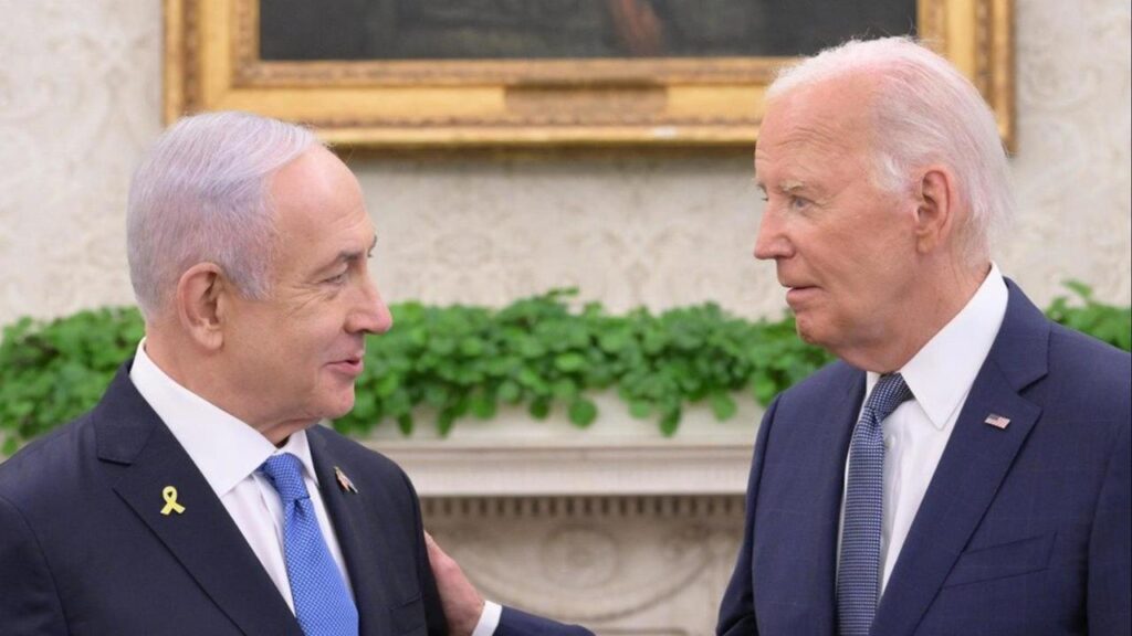 A tűzszüneti tárgyalások felgyorsításáról is egyeztetett Joe Biden és Benjámin Netanjahu